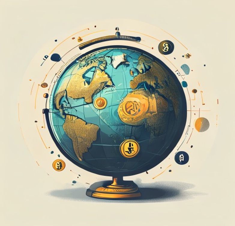World map with privacy shield icon and Monero XMR logo indicating anonymous crypto exchange by country