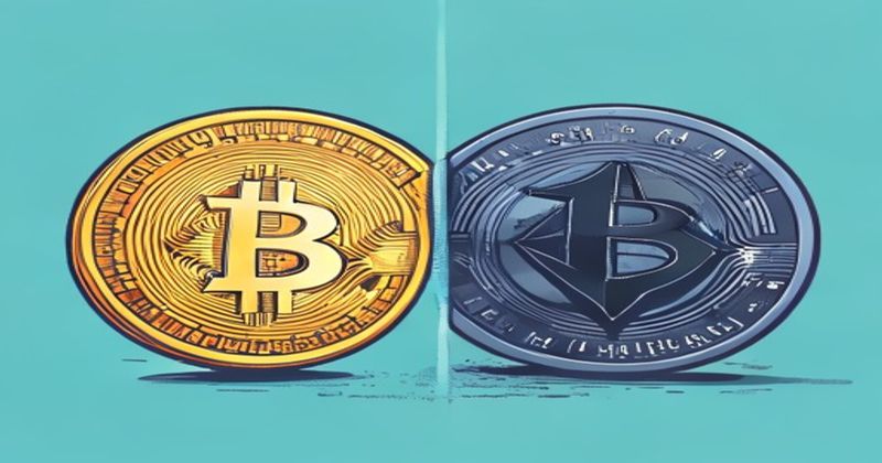 비트코인과 모네로 로고를 나란히 배치하고 KYC 없는 암호화폐 교환을 나타내는 프라이버시 방패 아이콘